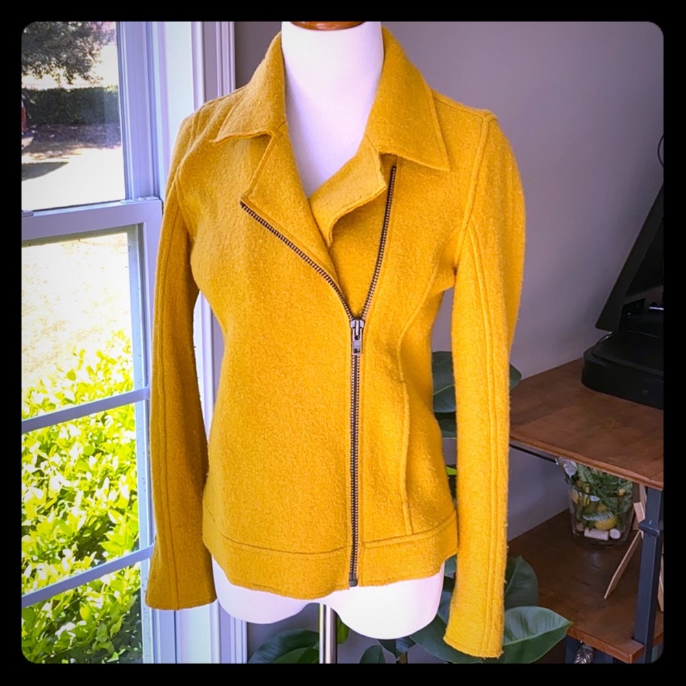 Wool Moto Jacket